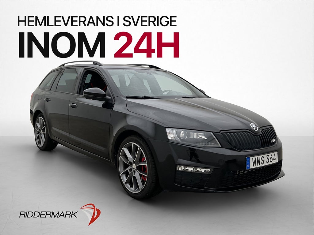Skoda Octavia 2.0 TDI 184hk RS Värmare Drag P-sensorer
