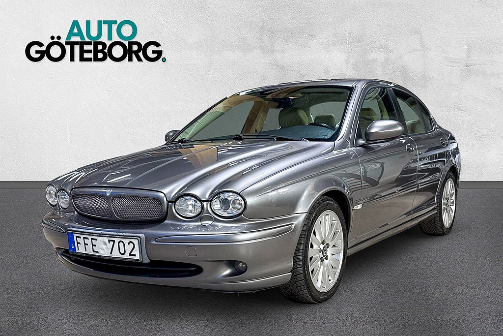 Jaguar X-Type 3.0 V6 4x4 231hk Svensksåld Skinn Farthållare 3-ägare