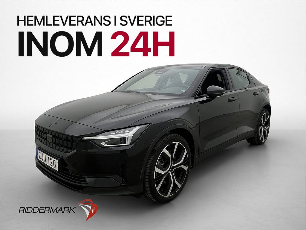 Polestar 2 Standard Range Single Motor Plus Värmare Pano H/K