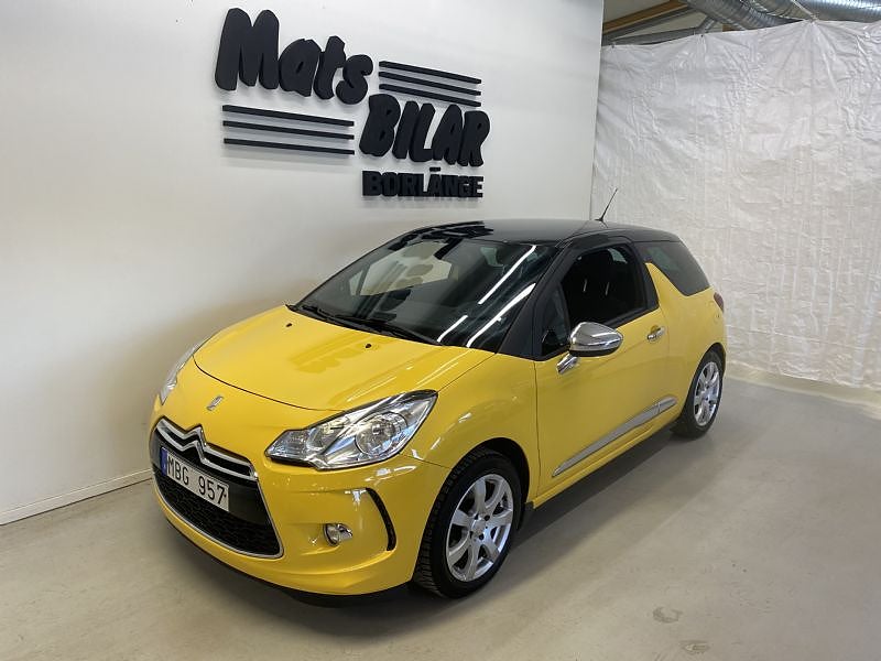 Citroën DS3 1.6 VTi Automatisk, 120hk, 2011