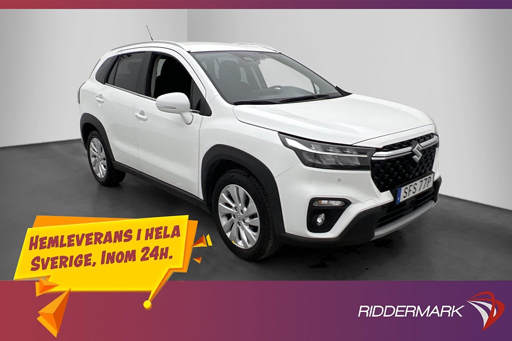 Suzuki S-Cross Hybrid AWD 129hk Backkamera Keyless MOMS