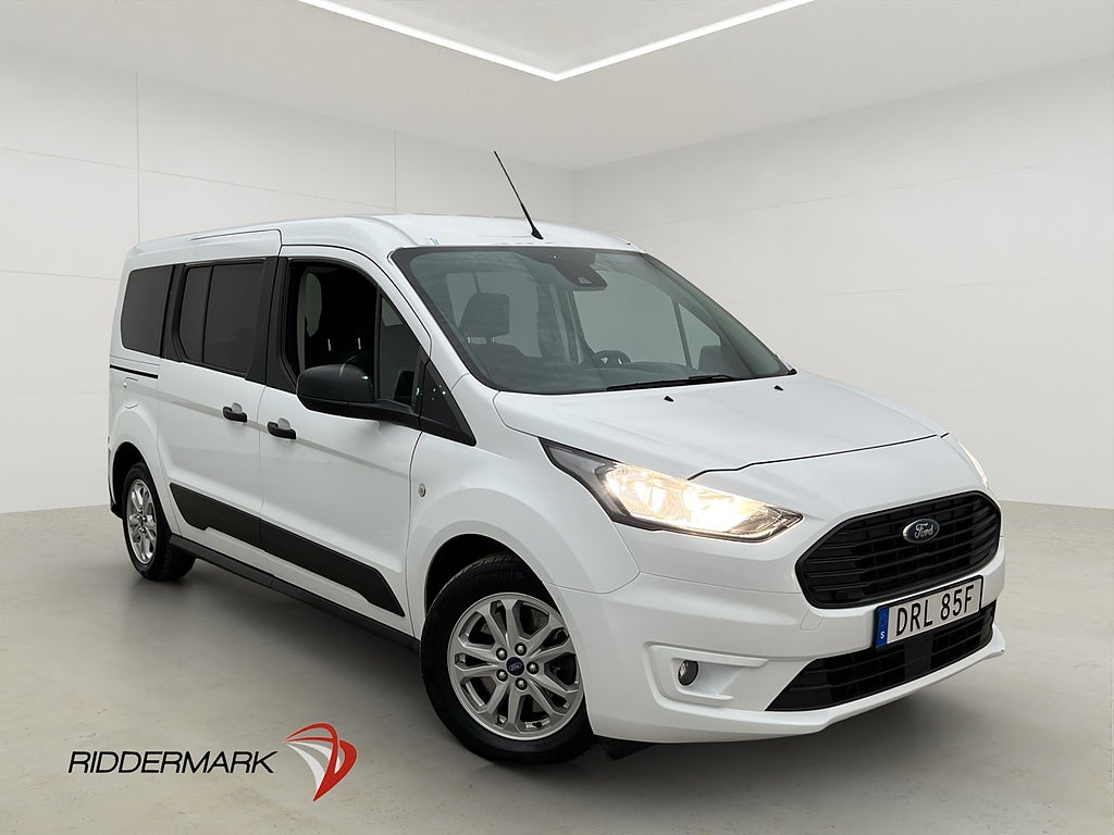 Ford Tourneo Connect Grand Värm Drag B-Kamera CARPLAY Moms