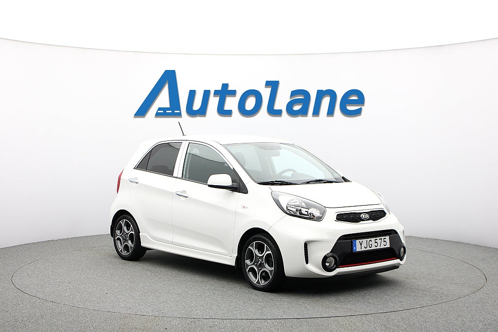 Kia Picanto 5-dörrar 1.2  Special Edition B-kamera, Navi, Nyservad
