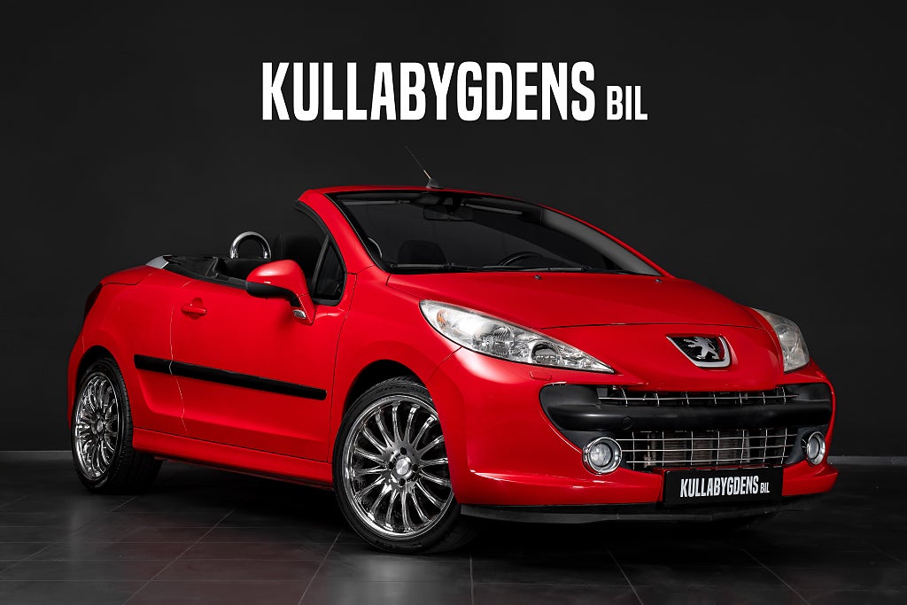 Peugeot 207 CC Cabriolet 1,6 VTi 120hk | Hardtop | 18"