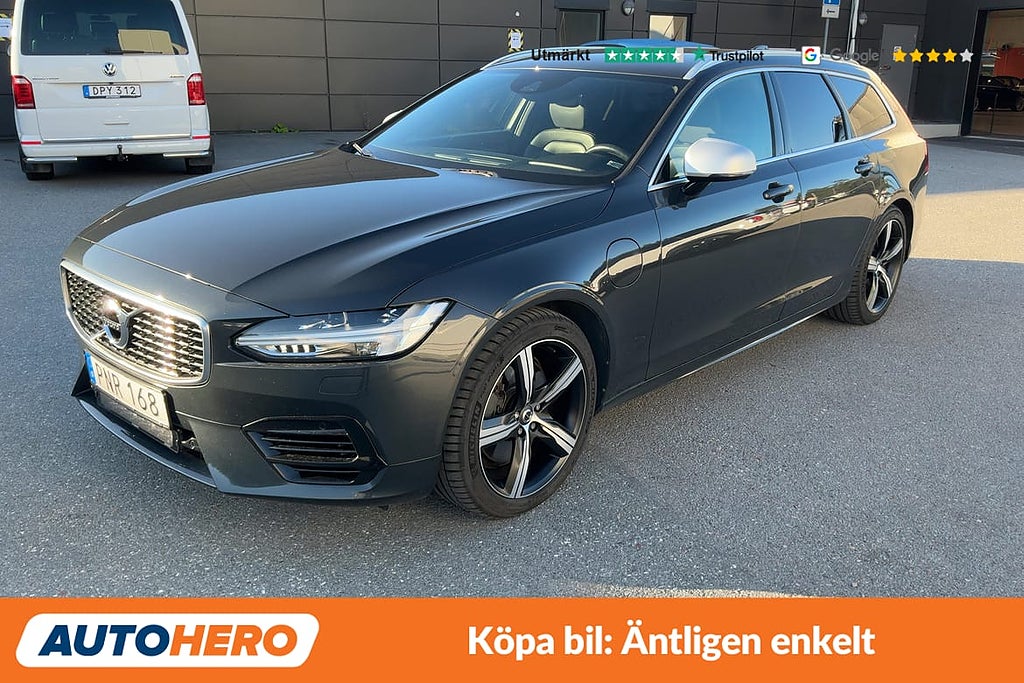 Volvo V90 T8 Plug-in Hybrid R-Design AWD / VOC, Dragkrok
