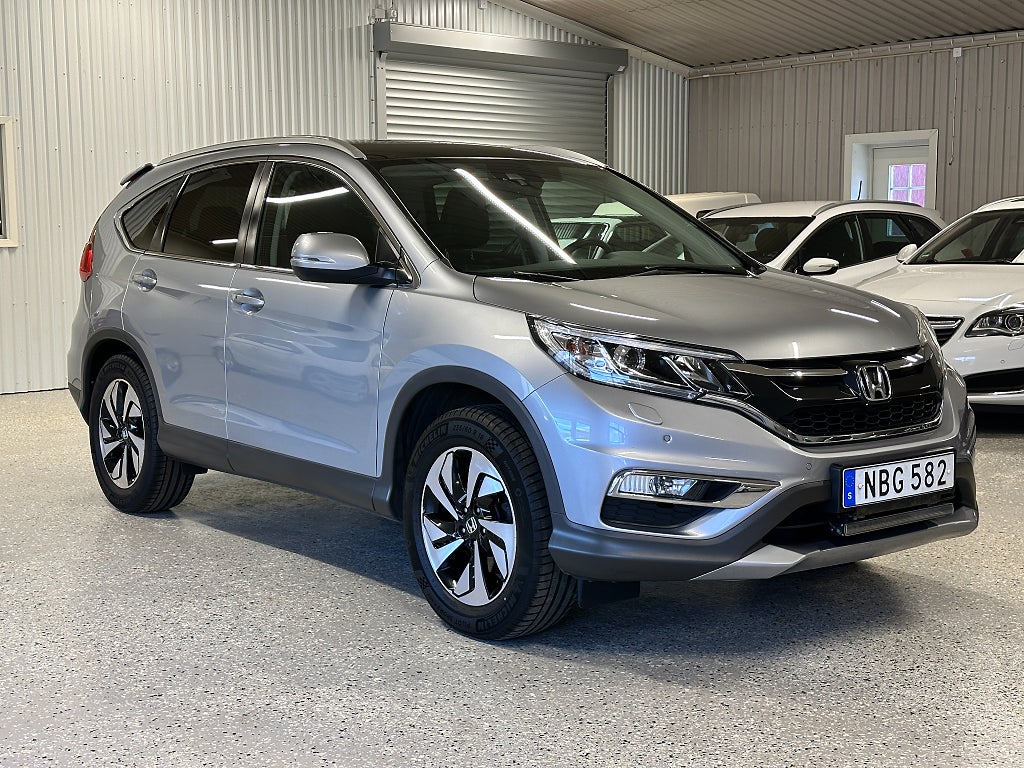 Honda CR-V 1.6 i-DTEC 4WD Executive Euro 6 Dragkrok GPS Fullservad
