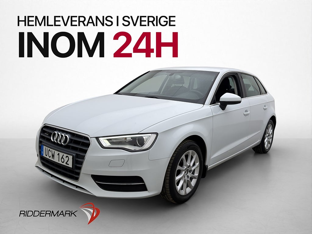 Audi A3 2.0 TDI Quattro Attraction Farthållare P-Sensorer