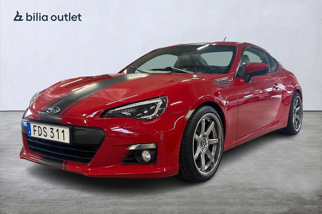 Subaru BRZ 2.0 H4 aut Sport 200hk Navi 