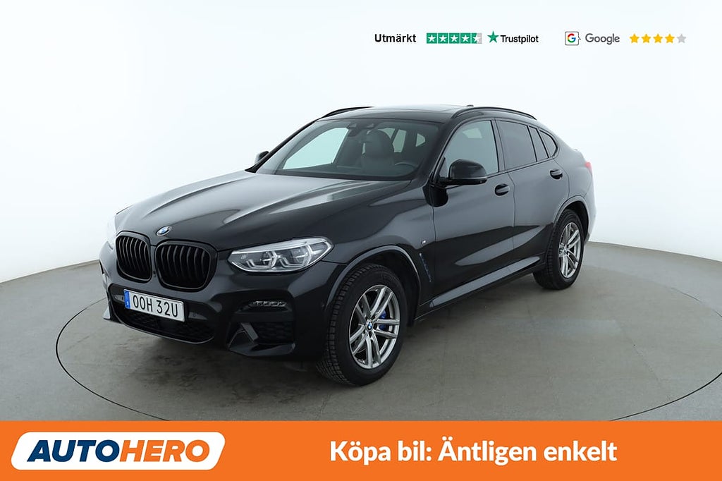 BMW X4 xDrive30i M Sport / 360, CarPlay, HUD, Dragkrok