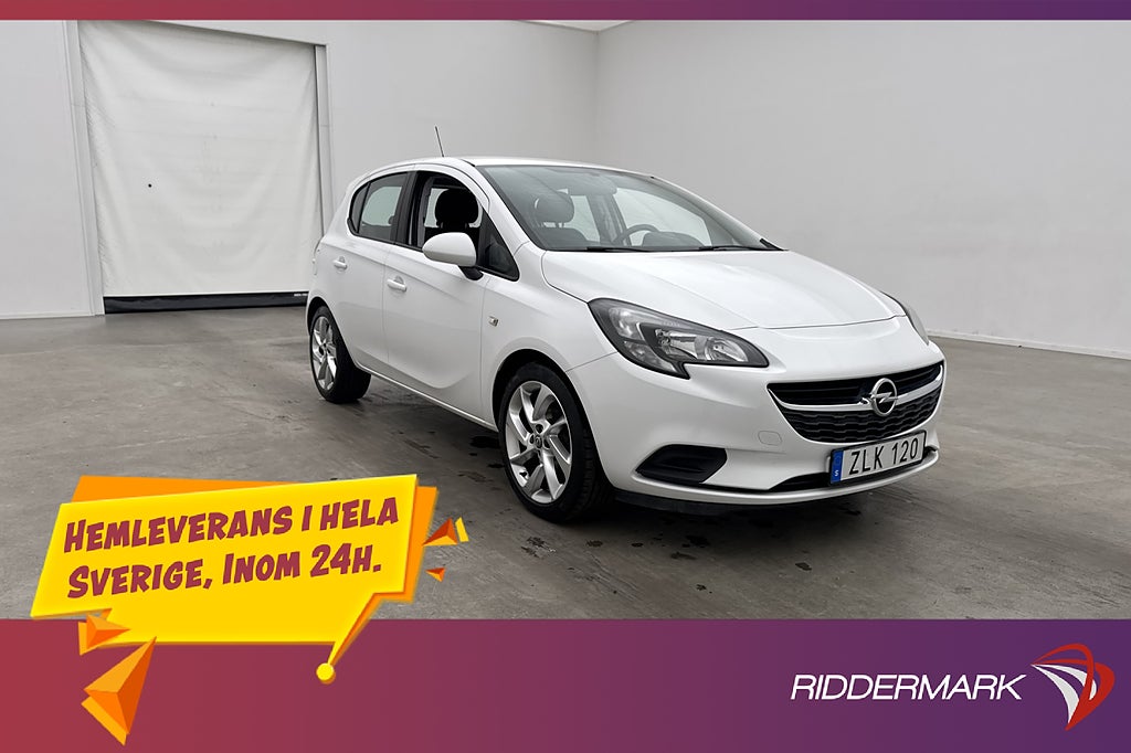 Opel Corsa 1.4 90hk P-Sensorer Rattvärme Farthållare
