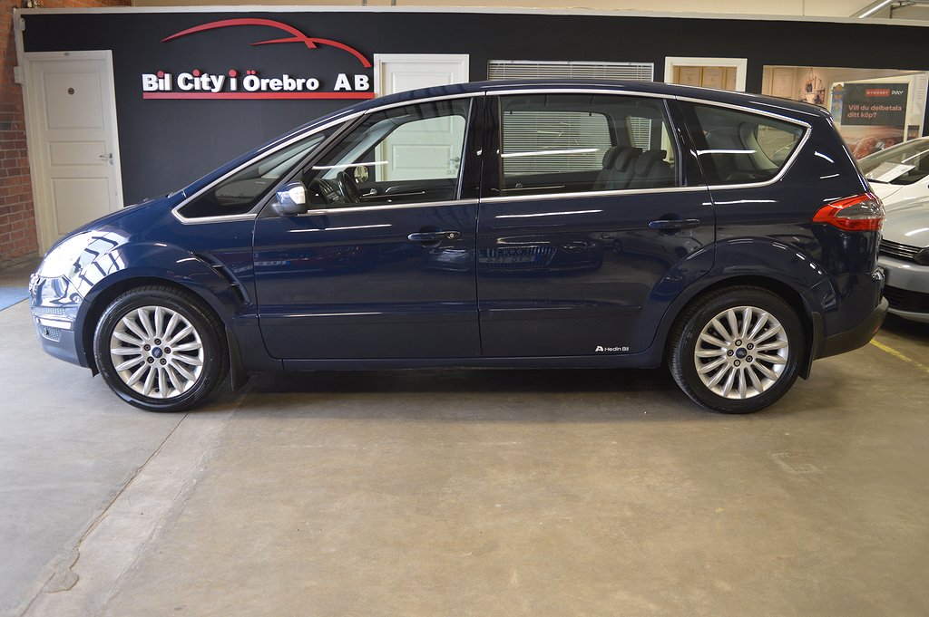 Ford S-Max 2.0 TDCi (140hk) Powershift Business / Panoramatak / Nyservad