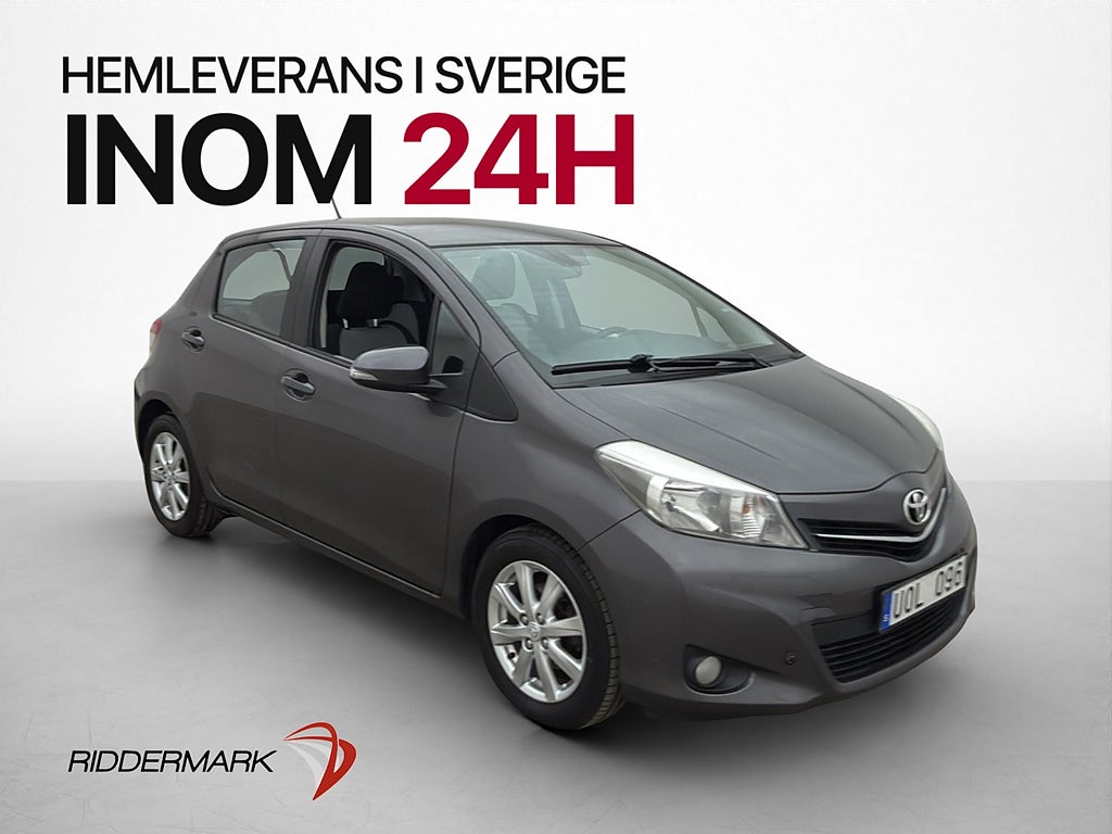 Toyota Yaris 1.33 99hk Style M&K Värmare Kamera 0,5l/mil