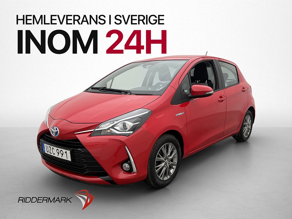 Toyota Yaris Hybrid e-CVT 101hk Active M&K-Värmare Kamera