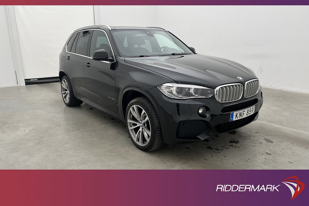 BMW X5 xDrive40e M Sport Pano H/K Soft-Close Kamera Dragkrok