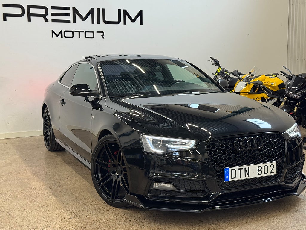 Audi A5 Coupé 3.0 TDI V6 DPF Q S Tronic S Line Pano B&O 245hk