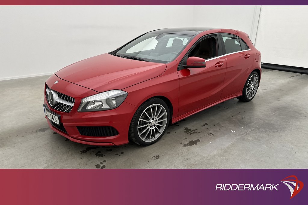 Mercedes-Benz A 180 AMG Två-Bruk Pano Värmare Kamera Skinn