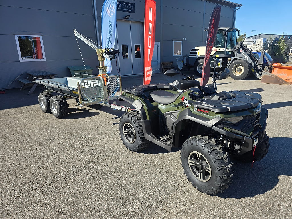 Loncin Xwolf 700 Traktor b servo