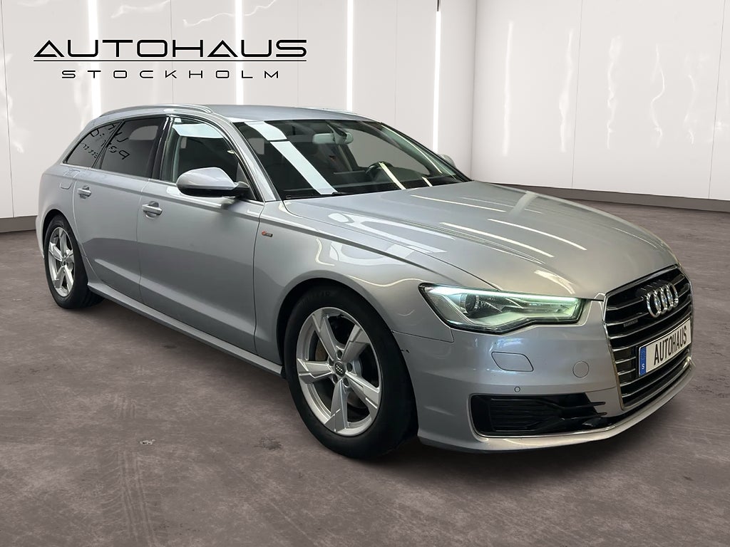 Audi A6 Avant 3.0 TDI 218Hk S-line Business Quattro Navi Drag