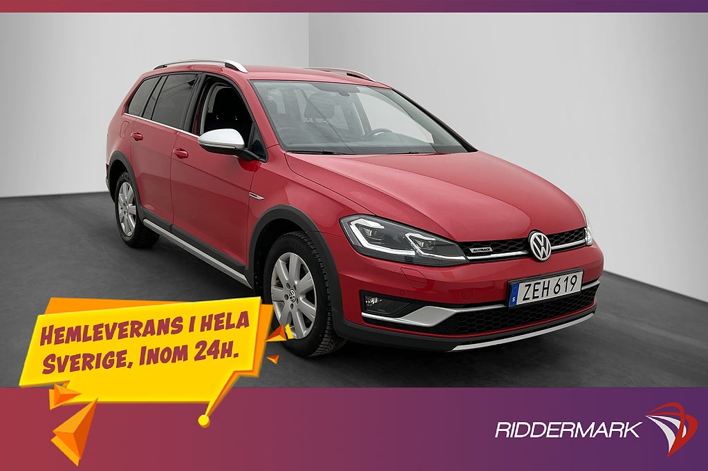 Volkswagen Golf Alltrack 1.8 TSI 180hk 4M Cockpit Adpt-fart
