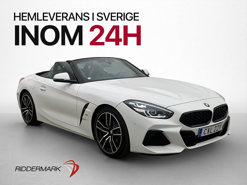 BMW Z4 sDrive20i M-Sport 197hk Cockpit Kamera CarPlay
