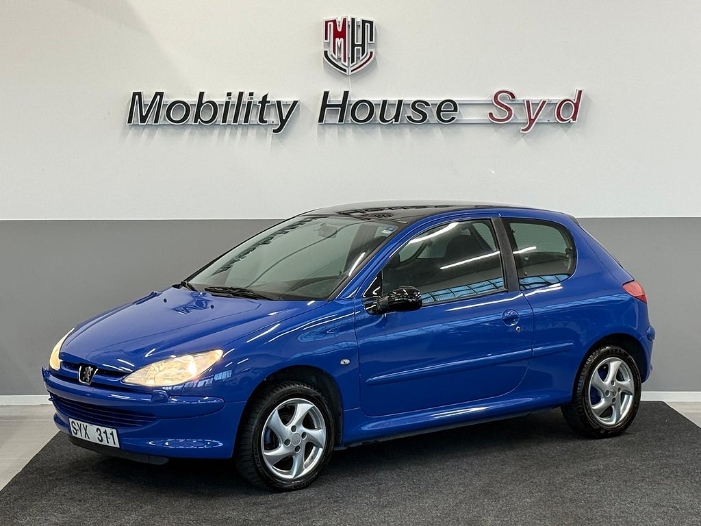 Peugeot 206 3-dörrar 1.4 XR Euro 3
