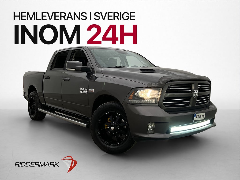 Dodge RAM 1500 Sport 5.7 Drag Kamera Alpine Skinn Taklucka