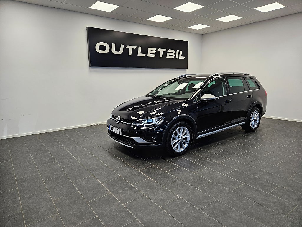 Volkswagen Golf Alltrack 2.0 TDI 184hk 4Motion 4x4 Värmare Drag Backkamera