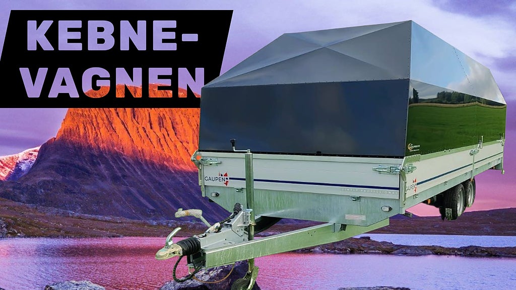 Neptun KEBNE-VAGNEN "SKOTERVAGN" - " Entrepenadvagn"