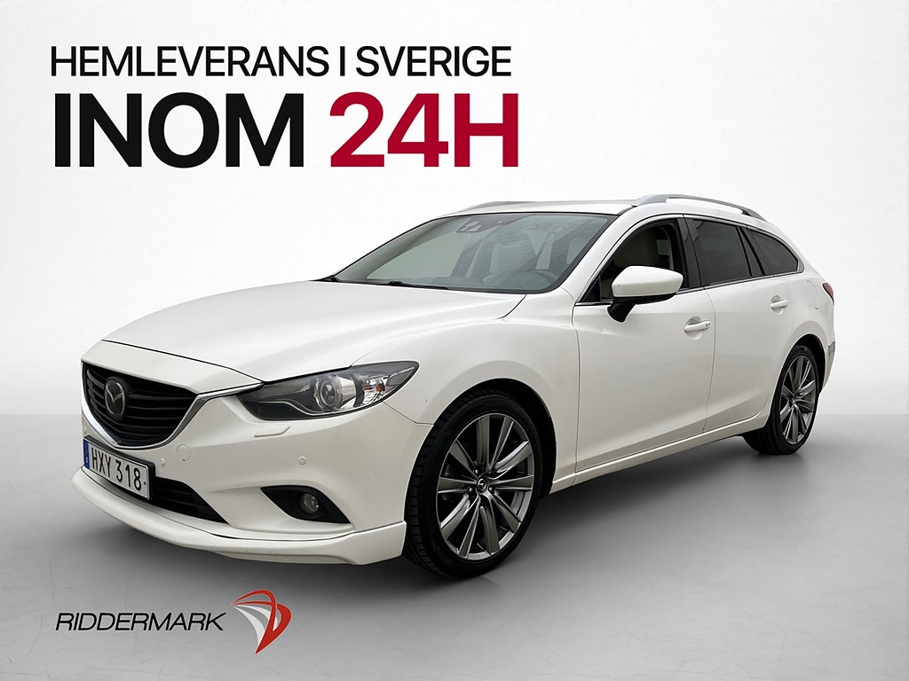 Mazda 6 2.2 SKYACTIV-D Optimum Bose Skinn Kamera Drag