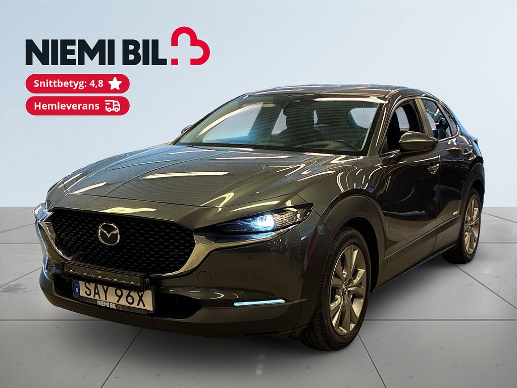 Mazda CX-30 2.0 AWD 10-årsgaranti/MOMS/Dubbelkommando/MoK-värm/Drag