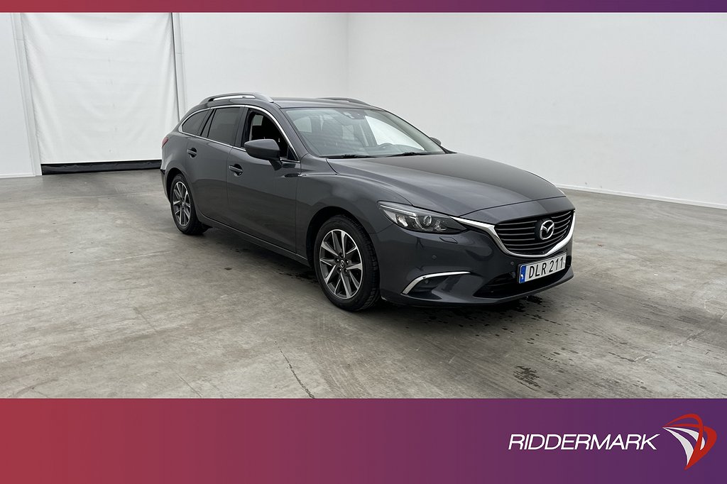 Mazda 6 Wagon AWD 150hk Vision Värmare Navi Sensorer Drag