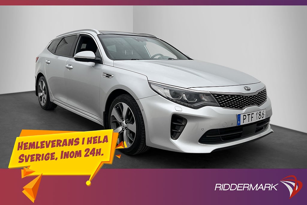 Kia Optima 1.7 VGT GT-Line Pano H/K Kamera Skinn BLIS 141hk