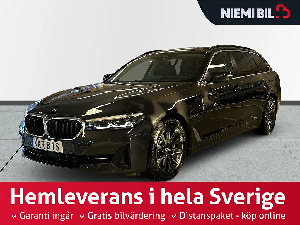 BMW 530e xDrive Touring Drag Rattvärme Navi HiFi B-kamera S&V