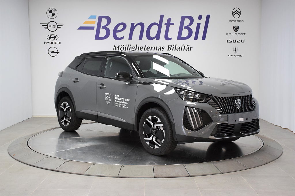 Peugeot 2008 GT. PureTech 130Hk Automat / Navi/ 2899:- leasing