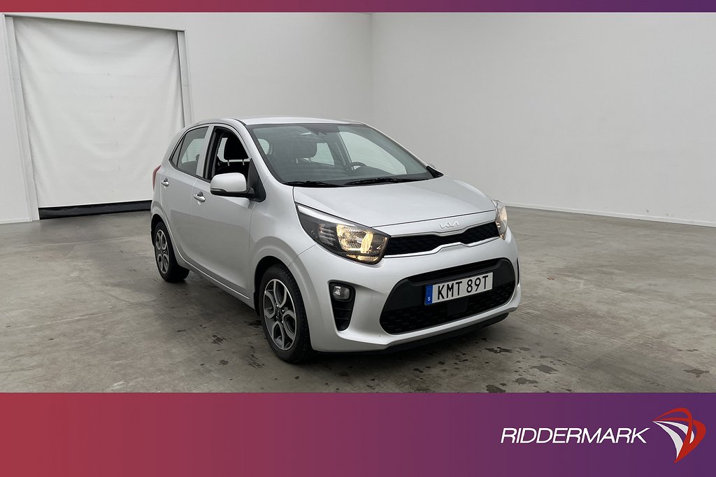 Kia Picanto 1.0 MPI 67hk Advance Kamera Rattvärm Farthållare