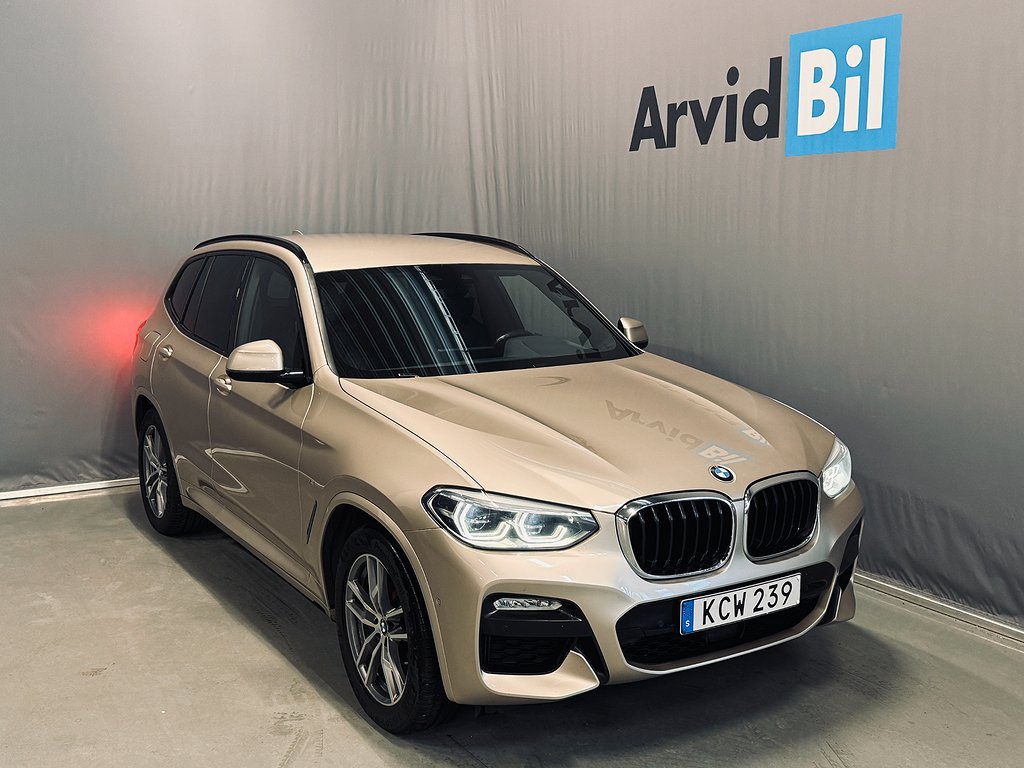 BMW X3 xDrive30d M Sport D-Värmare Skinn H/K B-Kamera Drag 