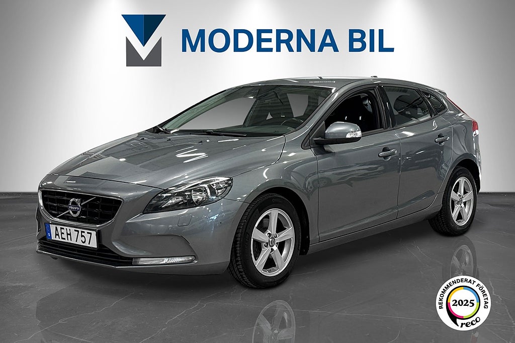 Volvo V40 T3 150hk Manuell D-värmare Dragkrok Nyservad+Nybesiktad