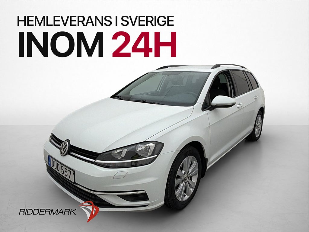 Volkswagen Golf 1.0 TSI Adaptiv-F CarPlay ISOFIX 0,49l/mil