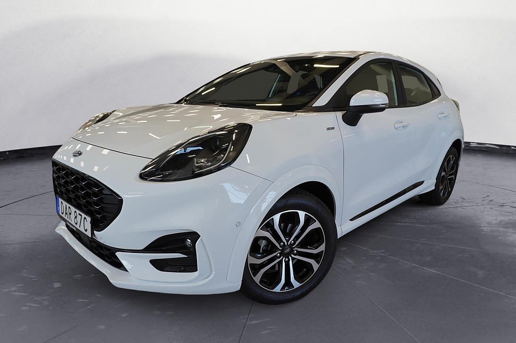 Ford Puma ST-Line 125hk, 1.0 Ecoboost, Värmare | Ränta 1,95%
