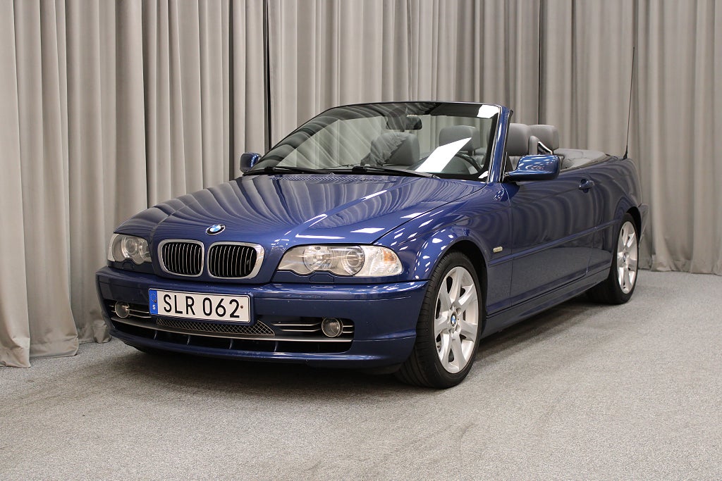 BMW 330 Ci 231HK Cabriolet Aut Svensksåld/Fint skick