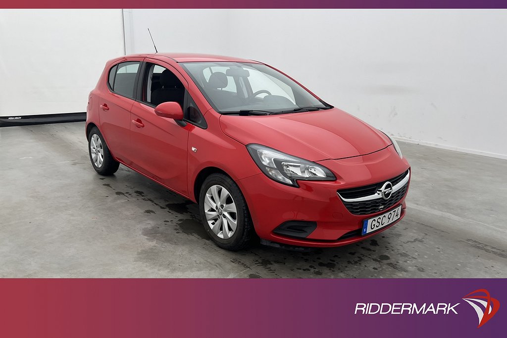 Opel Corsa 1.4 90hk Enjoy Rattvärme Psensorer Drag 0,52l/mil