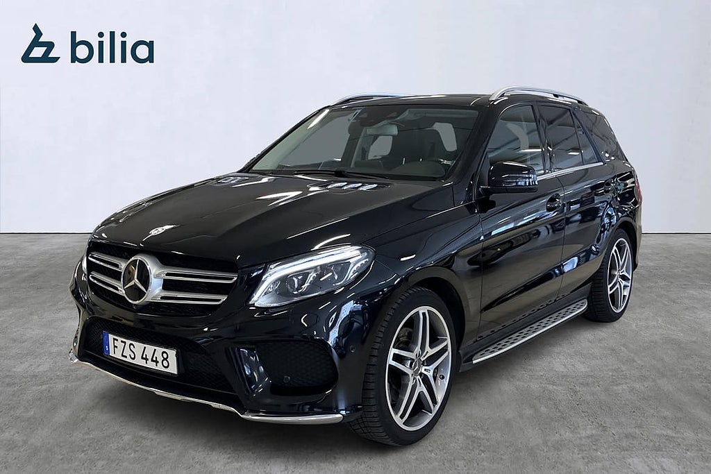 Mercedes-Benz GLE 350 AMG-LINE/Pano/Drag/360/Värmare/skinn/
