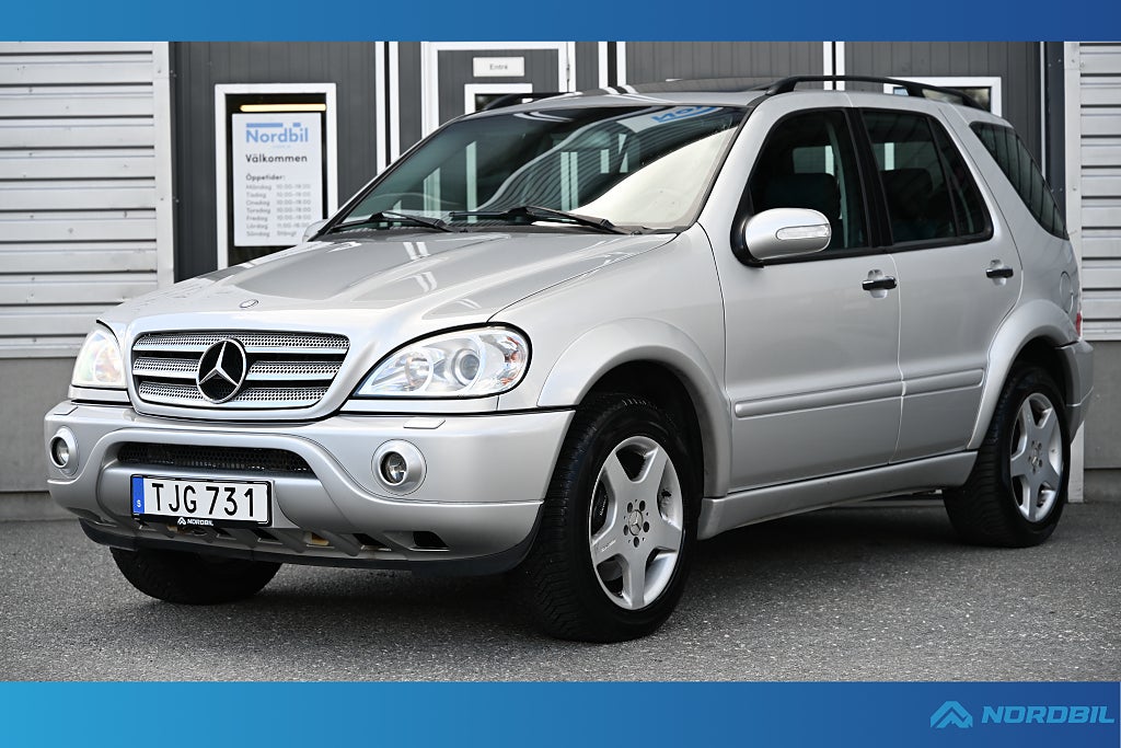 Mercedes-Benz ML 55 AMG V8 SV Såld Låga Mil Bose Taklucka Drag