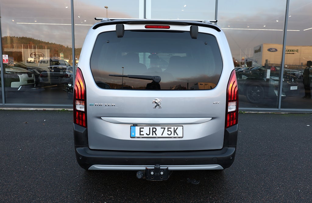 Peugeot e-Rifter GT-LINE NAVI, 7 SITS, VÄRMARE