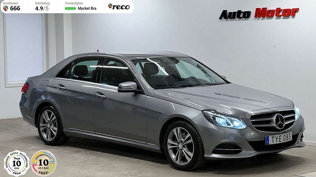 Mercedes-Benz E 250 7G 211hk Fullservad/Adaptiv Farthållare