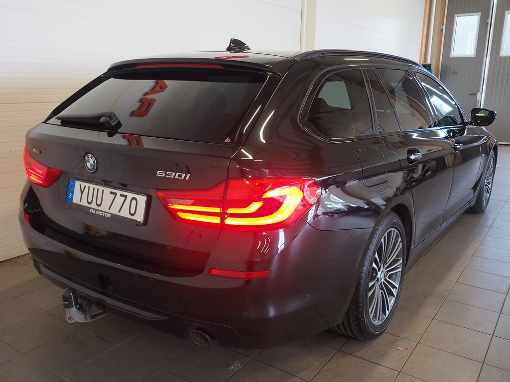 BMW 530 i xDrive 252hk SportLine | Drag | Värmare | Navi | 2018