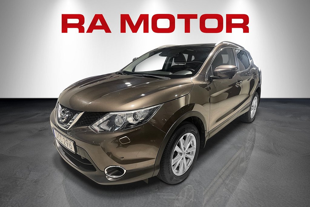 Nissan Qashqai 1.6 | 1 ägare | PANO | 360-kam | M&K värmare 2017