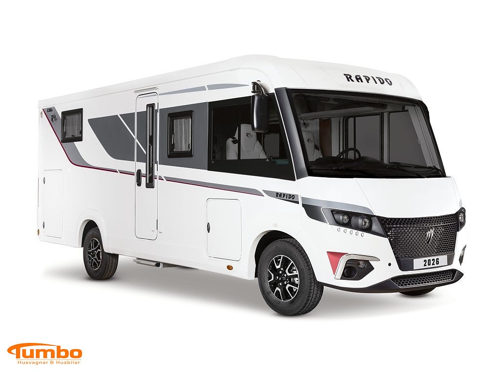 Rapido C86i 65ans 180hk Automat Queenbed 4400kg