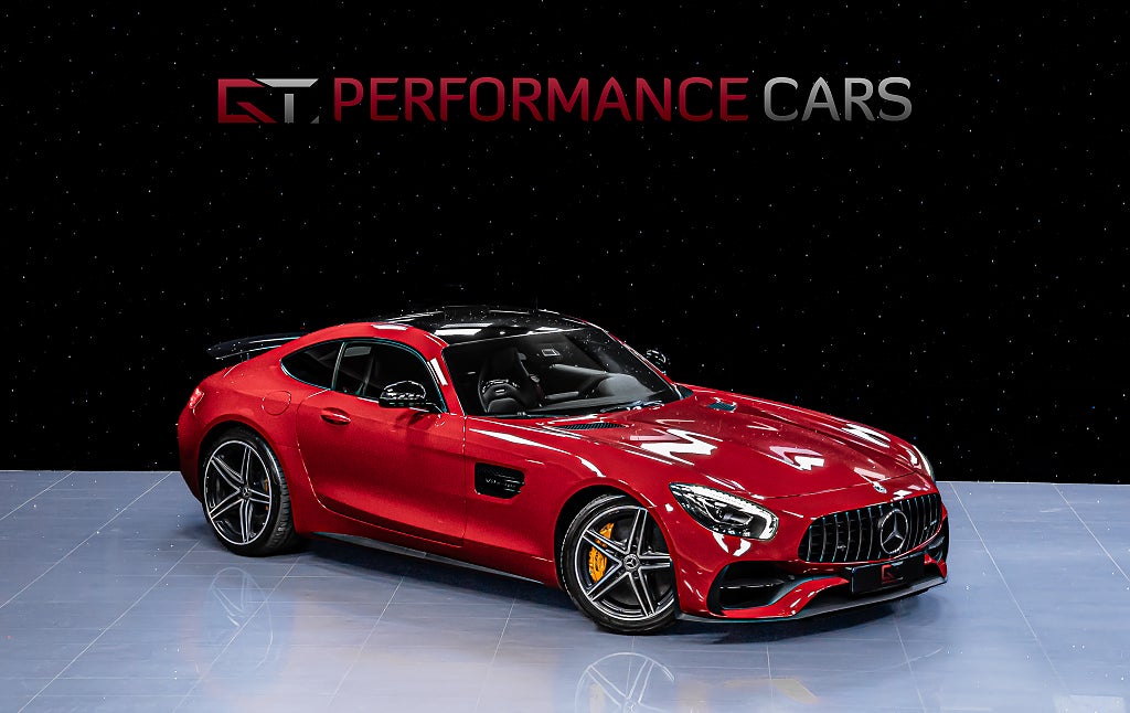 Mercedes-Benz AMG GT C Coupé Keramiska Dynamik+ Bakaxelstyrning Bur Night-P