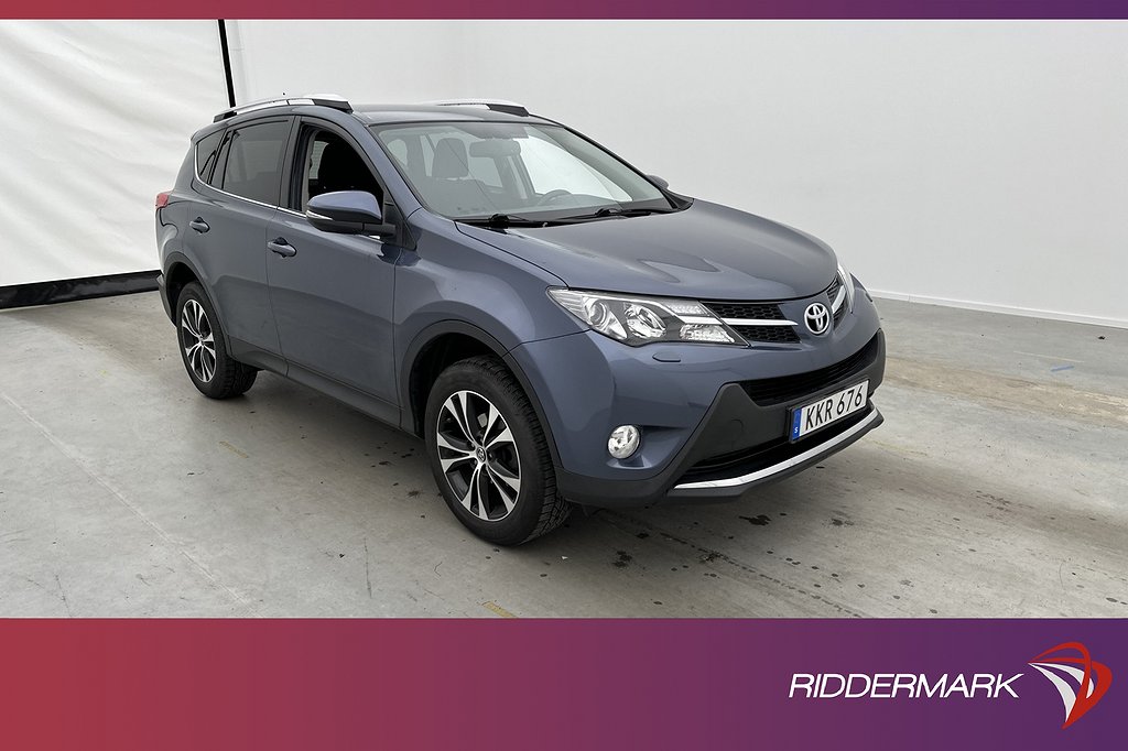 Toyota RAV4 2.0 4WD 151hk Active Style Kamera Navi Drag